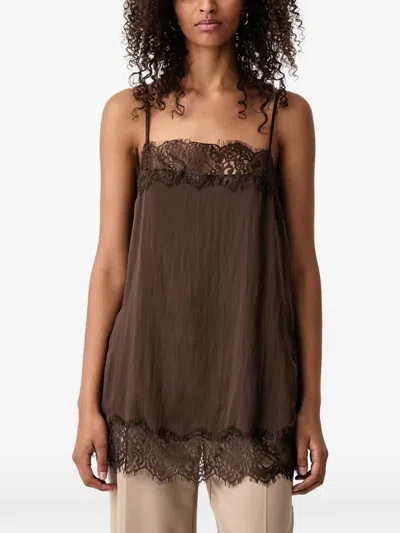 Mos Mosh Mmaudra Annie Camisole Top In Brown