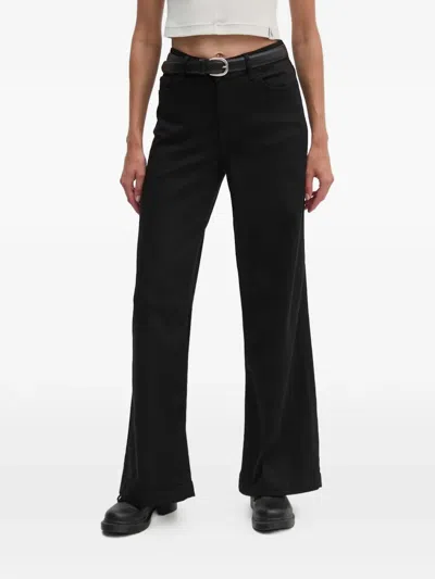 Mos Mosh Mmdara Deluxe Flared Jeans In Black