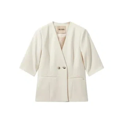 Mos Mosh Mmgrit Carli Blazer In White