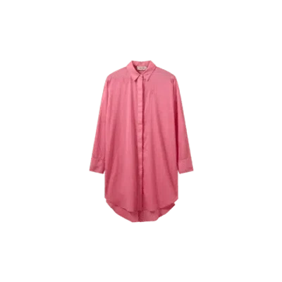 Mos Mosh Mmrosievoile Shirt Dress Camelia Rose In Pink