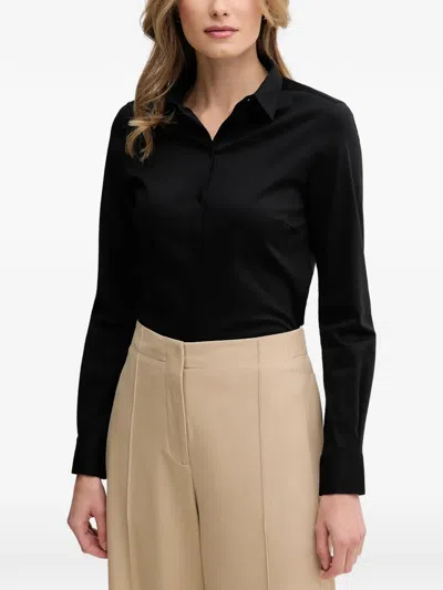 Mos Mosh Mmtina Button-up Shirt In Black