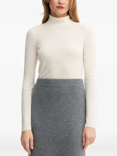 Mos Mosh Roll-neck Knitwear In White