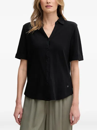 Mos Mosh Short-sleeve Button-up Shirt In Blue