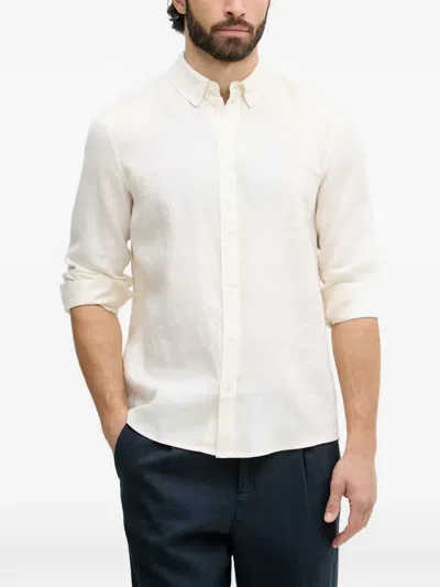 Mos Mosh Theo Shirt In Neutral