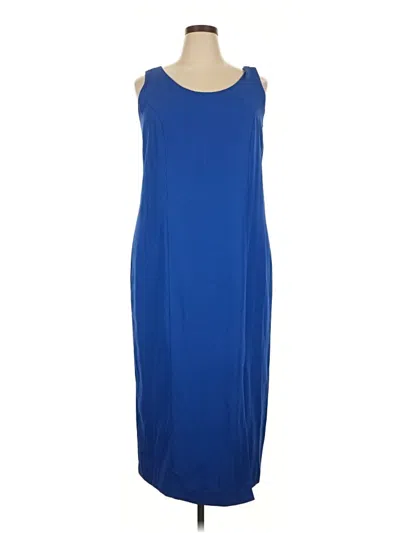 Pre-owned Mosaic Casual Dress In Blue