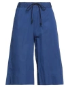 Mosca Woman Shorts & Bermuda Shorts Blue Size S Cotton