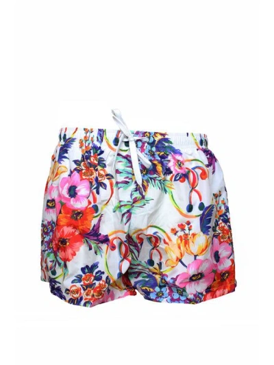 Moschino - 1001 Swimwear Fantasia White A61392308 In Multi