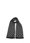 Moschino - 5 Scarf Grey 50195m5664 In Gray