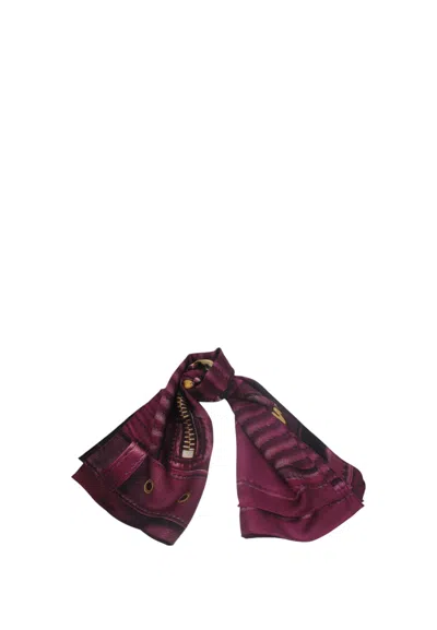 Moschino - 9 Fazzoletto Fuxia 3549m2054 In Burgundy