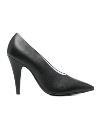 MOSCHINO 100MM LEATHER PUMPS