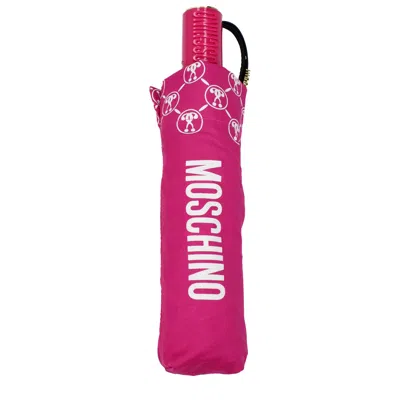 Moschino Umbrellas Women Polyester Fuchsia In Purple