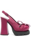 Moschino Pumps Mit Slingback-riemen 130mm In Purple