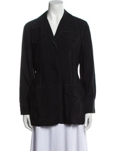 Pre-owned Moschino 1989 Cruise Me Baby Jacket In Black