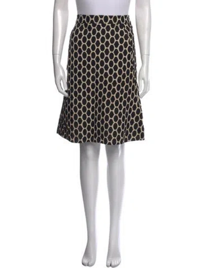 Pre-owned Moschino 2000's Knee-length Skirt