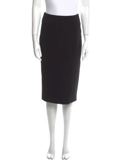 Pre-owned Moschino 2022 Knee-length Skirt In Black