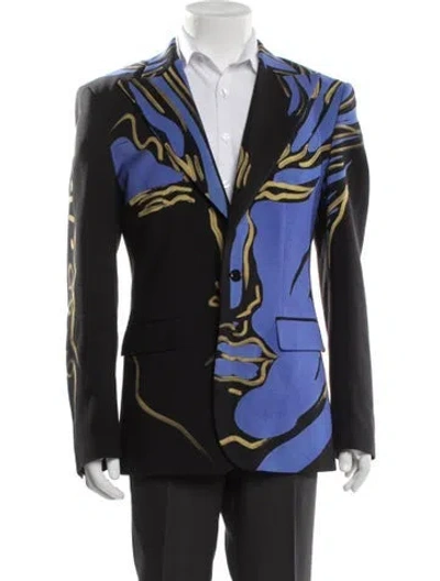 Pre-owned Moschino 2023 Wool Blazer In Black