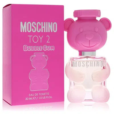 Moschino 3pcs Perfume Gift Sets -  Toy 2 Bubble Gum By  Eau De Toilette Spray 1 oz For Women In Pink