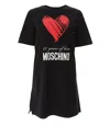 MOSCHINO MOSCHINO 40 YEARS OF LOVE CREWNECK DRESS