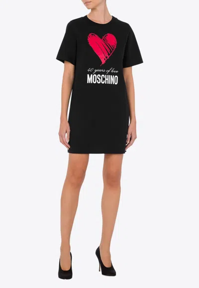 MOSCHINO 40 YEARS OF LOVE T-SHIRT DRESS