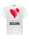 MOSCHINO MOSCHINO '40 YEARS OF LOVE' T-SHIRT