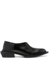 Moschino Shootie Cuban Mules In Black