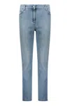 Moschino Bleached-effect Jeans