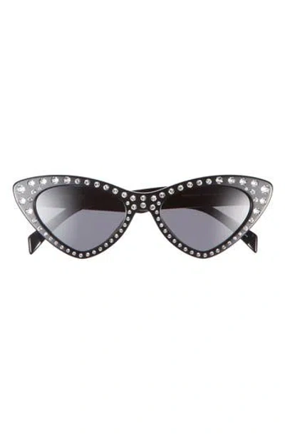 Moschino 52mm Cat Eye Sunglasses