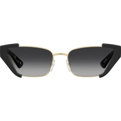 Moschino 56mm Cat Eye Sunglasses In Black