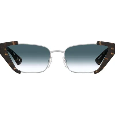 Moschino 56mm Cat Eye Sunglasses In Brown