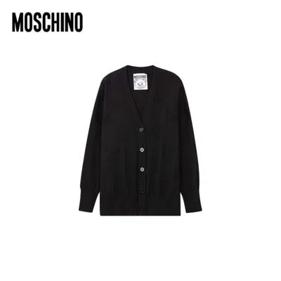 Moschino /莫斯奇诺  女士泰迪熊刺绣针织衫 In Neutral