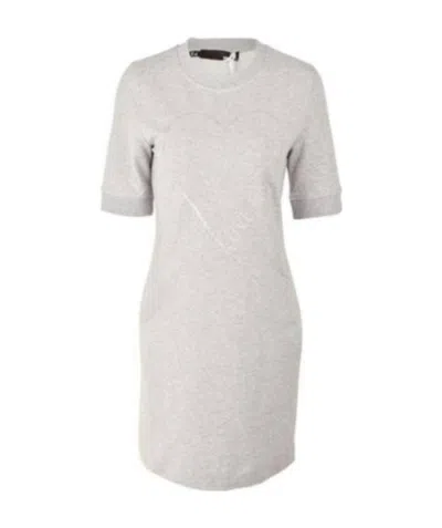 Moschino A Printed Dress In White