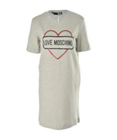 Moschino A Printed Dress In White