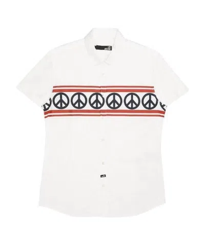 Moschino A Short Sleeved Shirt In White