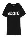 Moschino Logo-print Cotton T-shirt In Black