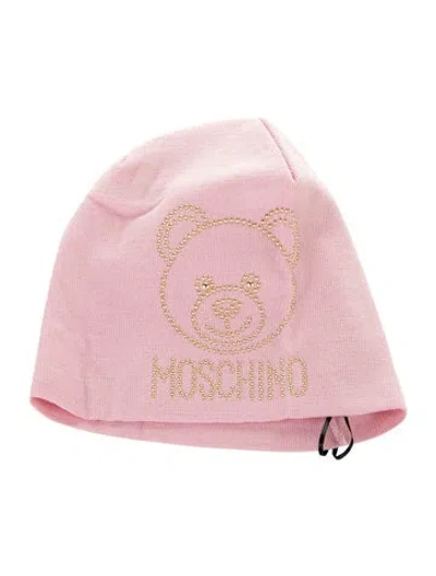 Pre-owned Moschino Accessory Beanie In Pink