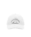 Moschino Logo-printed Curved Peak Cap In White