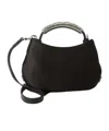 Moschino Adjustable Strap Shoulder Bag In Black