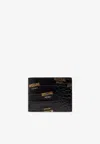 Moschino All-over Logo Leather Bi-fold Wallet
