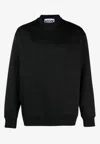 Moschino Logo Collection Sweatshirt In Black