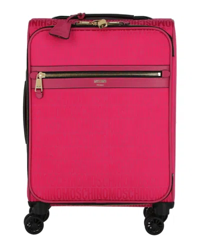 Moschino All-over Logo Trolley Case