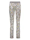 Moschino All-over Print Trousers In Multi