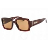 MOSCHINO MOSCHINO AMBER SQUARE LADIES SUNGLASSES MOS063/S 0C9A/70 53