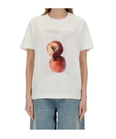Moschino Apple Print T-shirt
