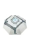 Moschino Architectural-print Umbrella In White