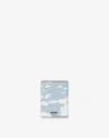 Moschino Archive Clouds Passport Holder In Blue