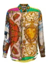 MOSCHINO MOSCHINO 'ARCHIVE SCARVES PRINT' SHIRT