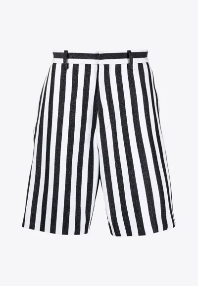 Moschino Shorts In Monochrome