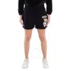 Moschino Archive Teddy Bear Shorts In Black
