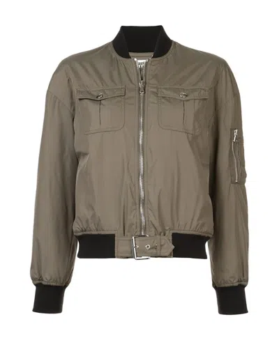 Moschino Army Green Pilot Casual Jacket
