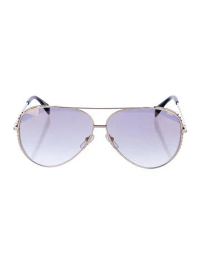 Pre-owned Moschino Aviator Gradient Sunglasses